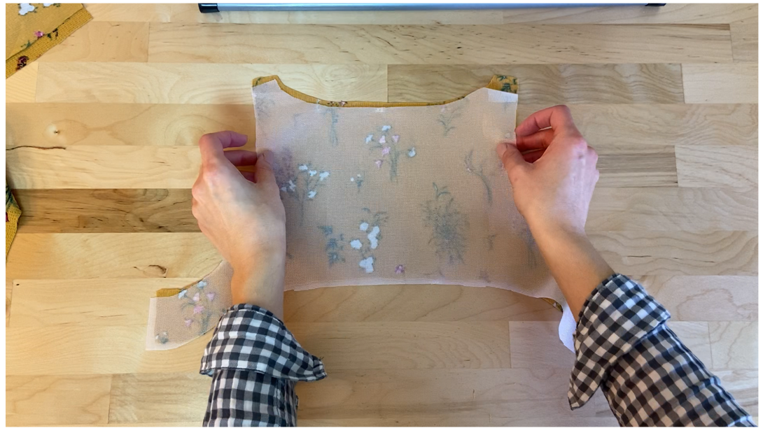 Sewing A Surplice Summer Ruffle Dress: Part 1 - Doina Alexei