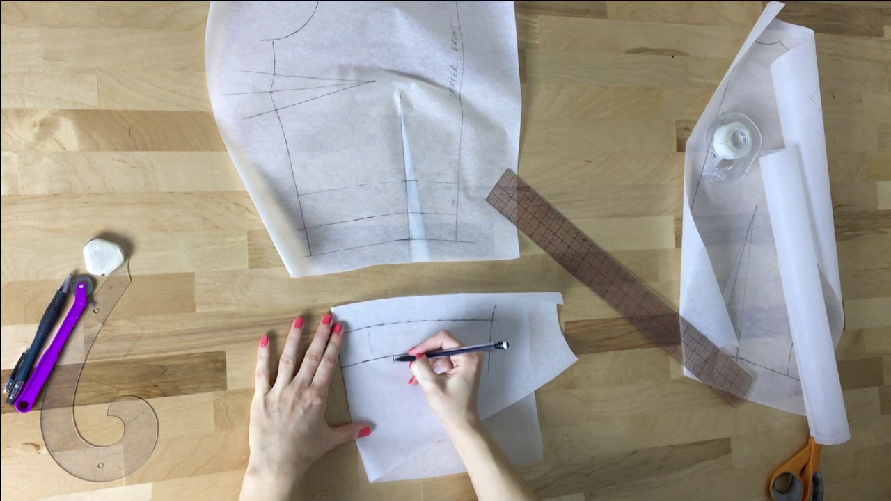 4 Techniques For Transferring Seamlines From Pattern To Fabric - Doina  Alexei