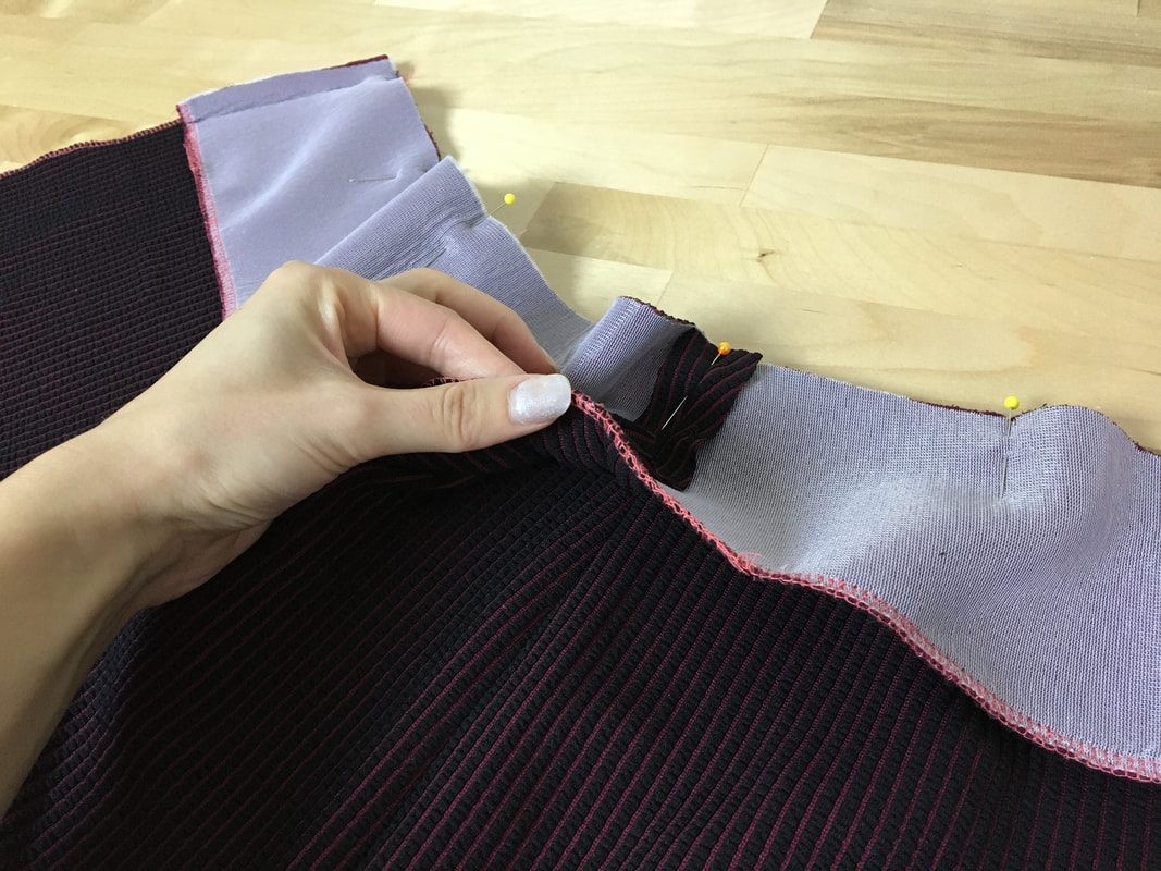 How To Sew A Waist Facing - Doina Alexei