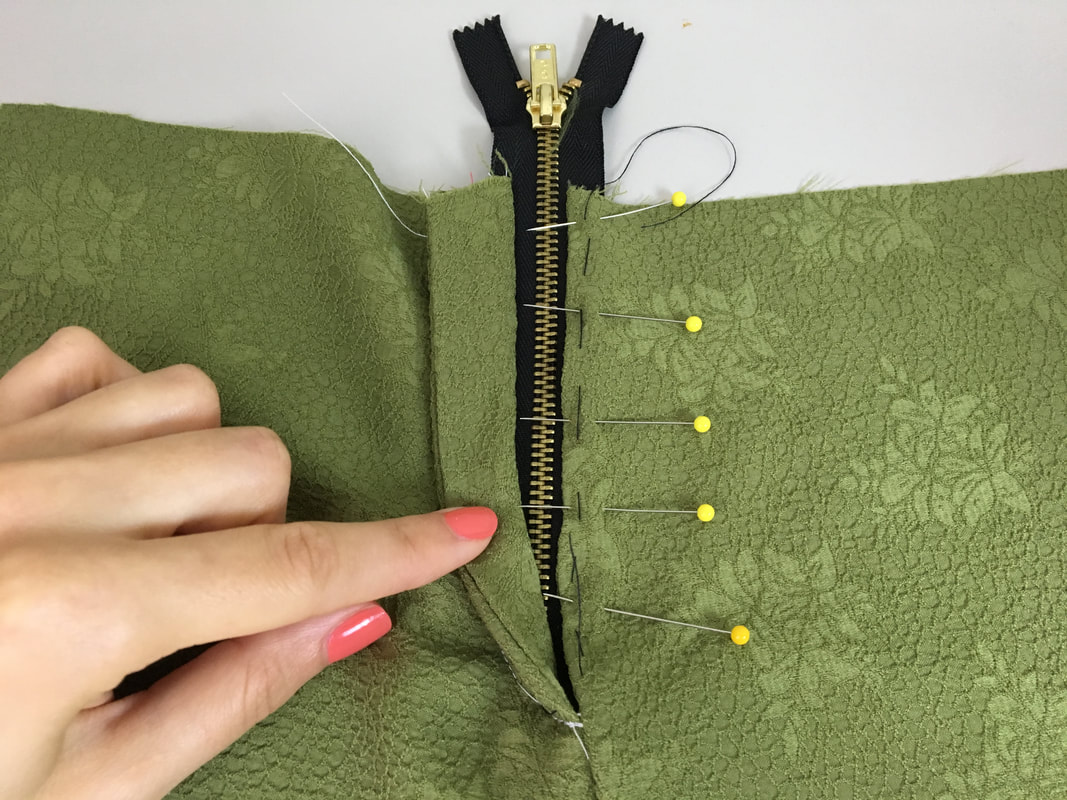 How To Sew A Fly Front Zipper (Pant Example) - Doina Alexei