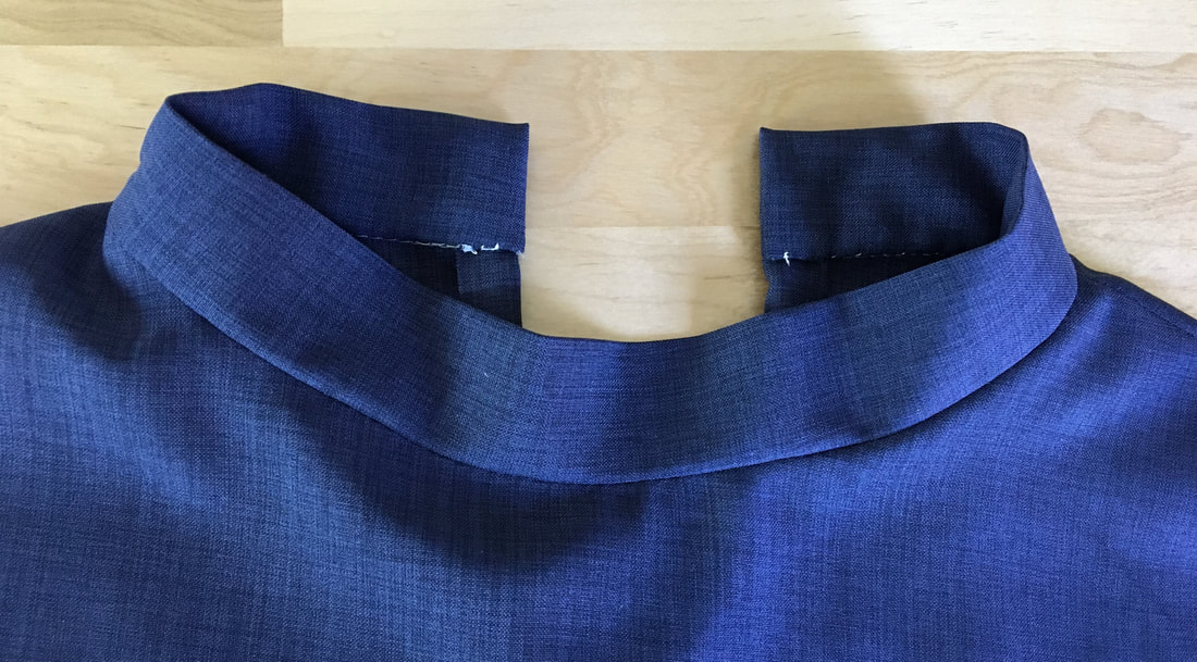 How To Make a Sewing Pattern For a One-Piece Rectangular Stand Collar. -  Doina Alexei