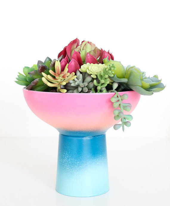 DIY Confetti Flower Vase - A Kailo Chic Life