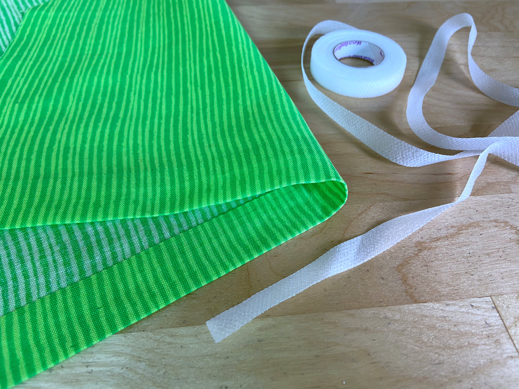 How To Use Fusible Hem Tape And Webbing In Dressmaking - Doina Alexei